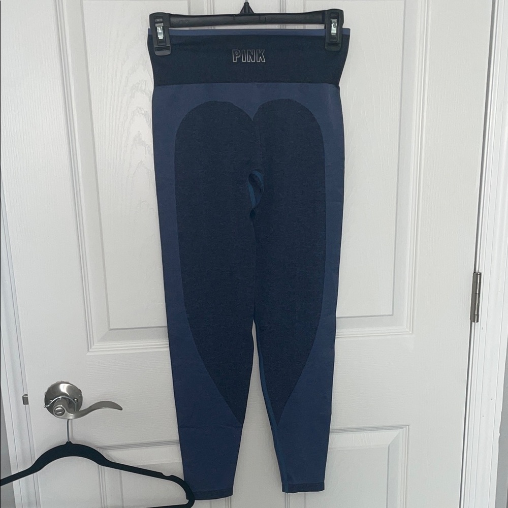 Victoria's Secret PINK Seamless Leggings - Dark Blue